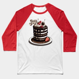 Chocolate Addict Baseball T-Shirt